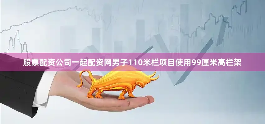 股票配资公司一起配资网男子110米栏项目使用99厘米高栏架