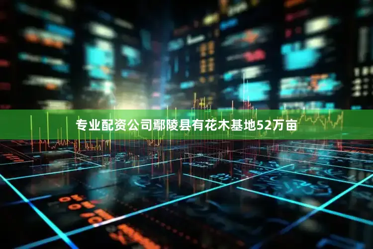 专业配资公司鄢陵县有花木基地52万亩